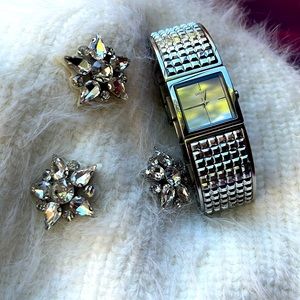 DKNY Bulova Bryant Park Silver Dial Ladies Watch